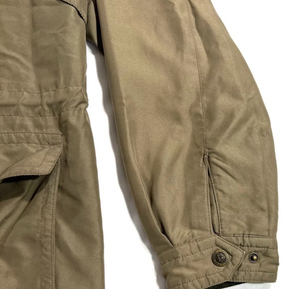 Casualman Jacket Tan Size 40 Soft & Warm Zip & Button Up Large Pockets - Picture 5 of 13